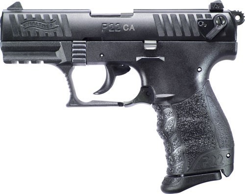 Walther P22 CA .22Lr 3.42" AS 10-Shot Black Polymer-img-0