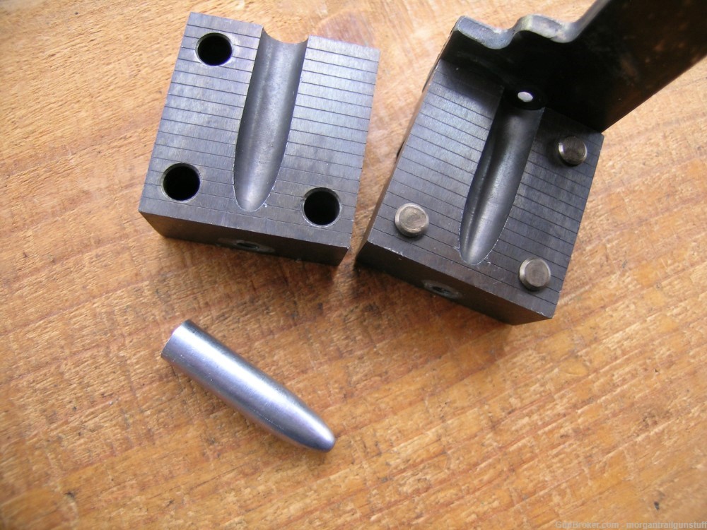 Steve Brooks Custom Bullet Mould Mold .362" X 1.480" 371 Gr Paper Patch-img-7