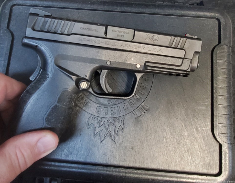 SPRINGFIELD ARMORY  XD 9 MOD 2 W/2 MAGS & CASE-img-6