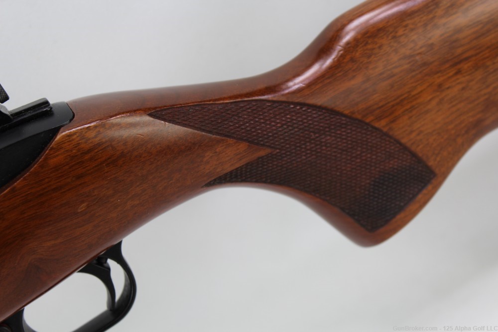 Ruger 10-22 Carbine Early rifle checkered wood-img-13