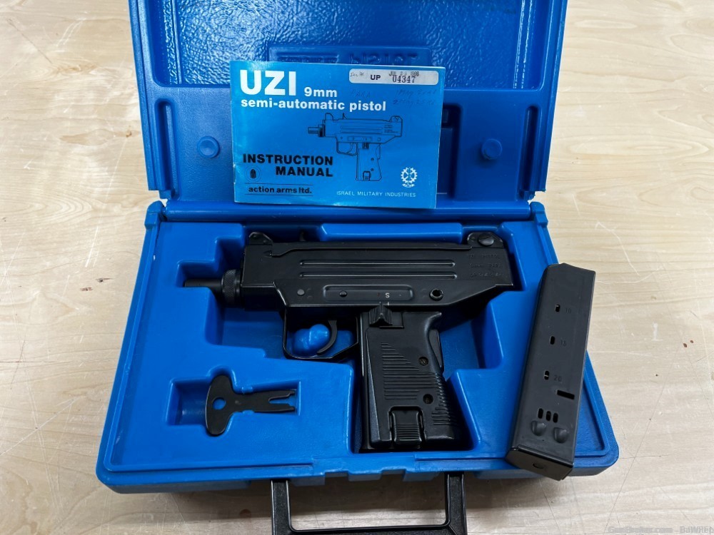 UZI IMI Pistol 9 MM Pre Owned-img-0