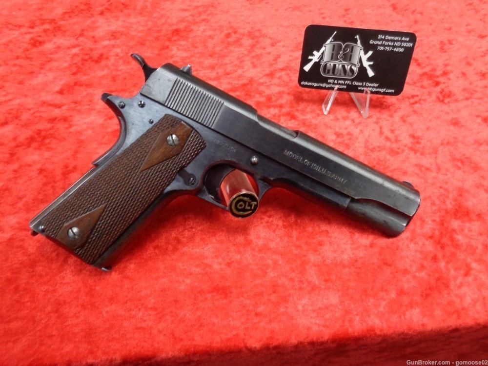 1918 Colt 1911 45 US Army WWI World War 1 Government Model WE TRADE & BUY-img-0