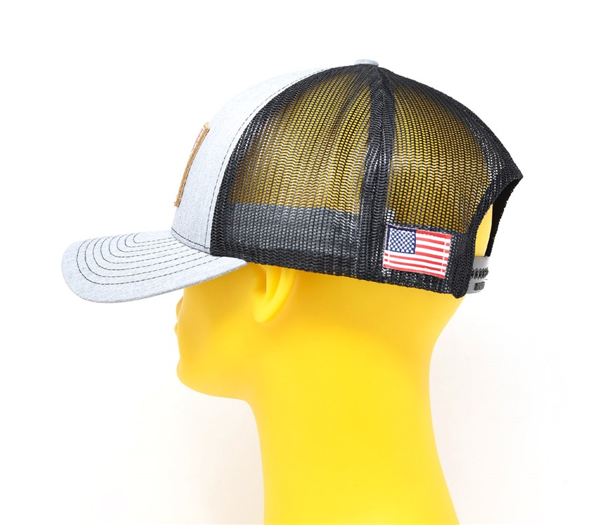 GRITR WEBY Richardson Sports Hats Unisex Breathable Mesh Hunting Cap Logo-img-5