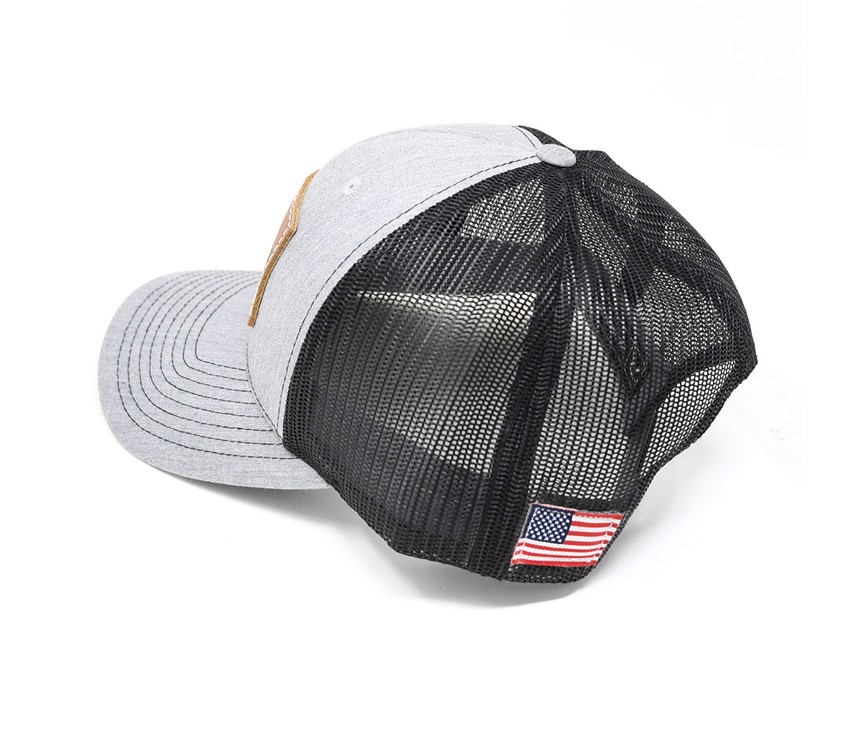 GRITR WEBY Richardson Sports Hats Unisex Breathable Mesh Hunting Cap Logo-img-1