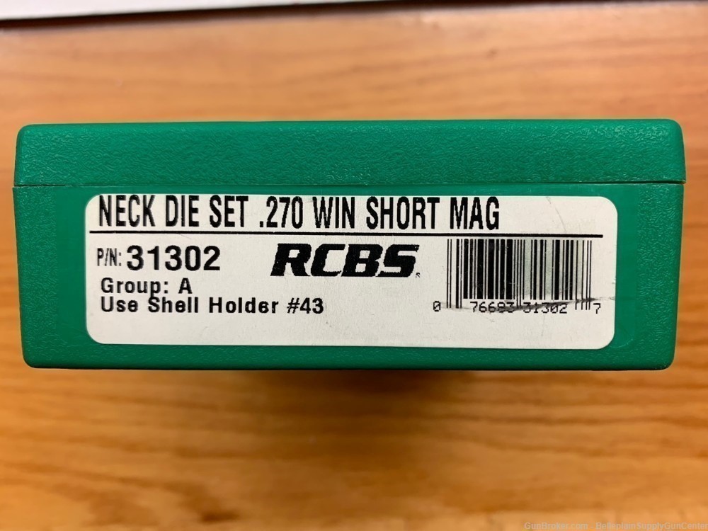 RCBS Neck Die Set .270WSM #31302-img-0