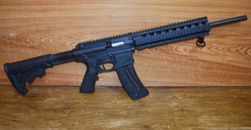 Smith & Wesson M&P 15-22 .22 LR 16.5" 25RD Black-img-0