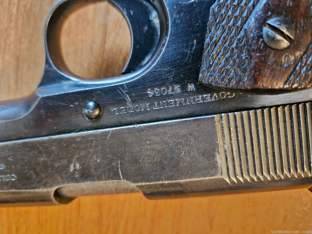 Colt 1911 .455 Eley British Webley Caliber RARE-img-7