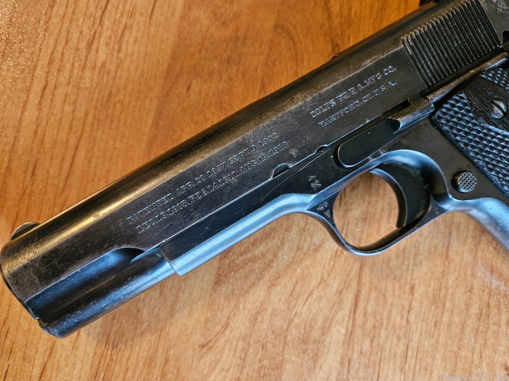 Colt 1911 .455 Eley British Webley Caliber RARE-img-4