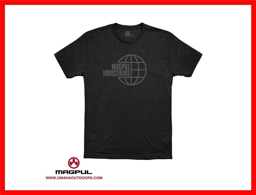 Magpul Industries War Department CVC Men's T-Shirt - Small, Black-img-0