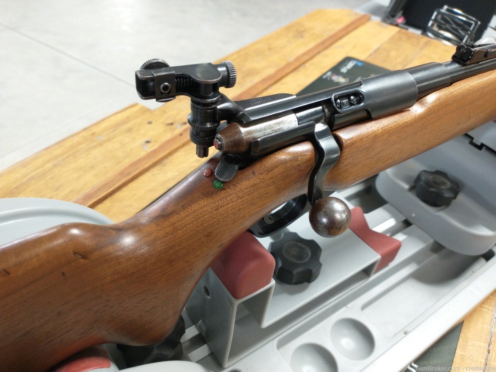Mossberg Model 46B(b) Bolt Action .22LR Rifle Peep Sight/Lyman Front Sight-img-6
