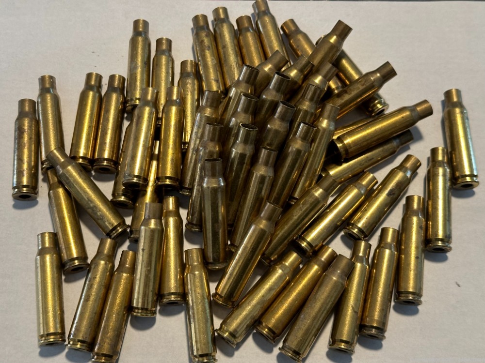 7.62 / 308 LC Once Fired Brass - Fully Processed - 120qty-img-1