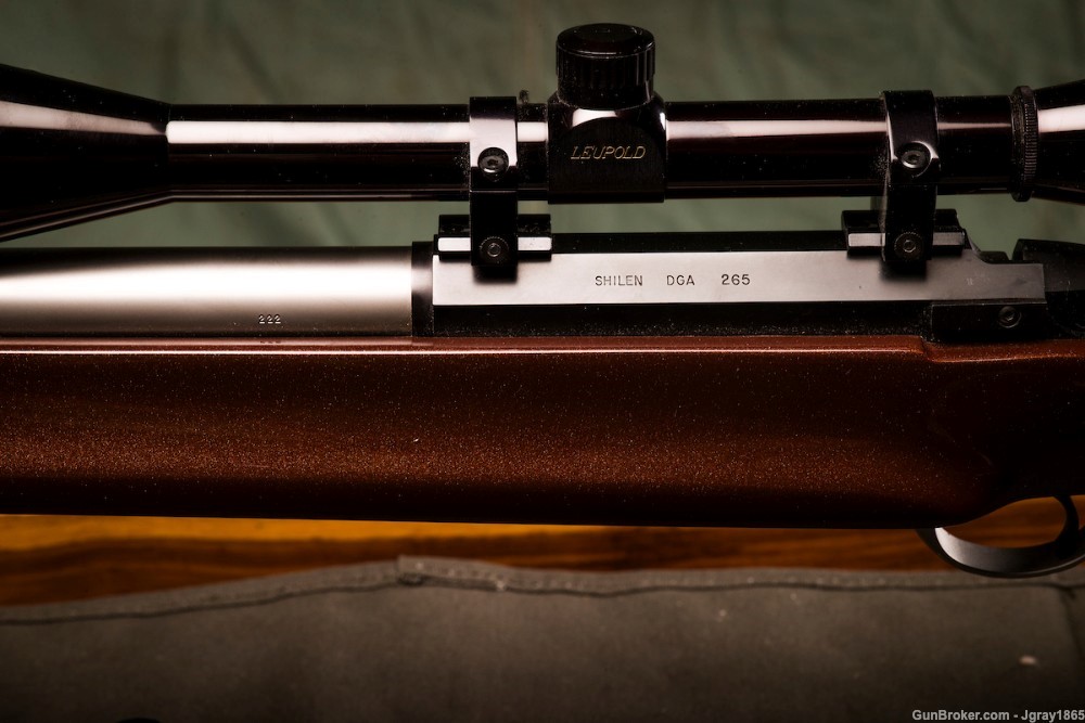 Shilen DGA Benchrest Rifle Chambered in 222 Remington-img-11