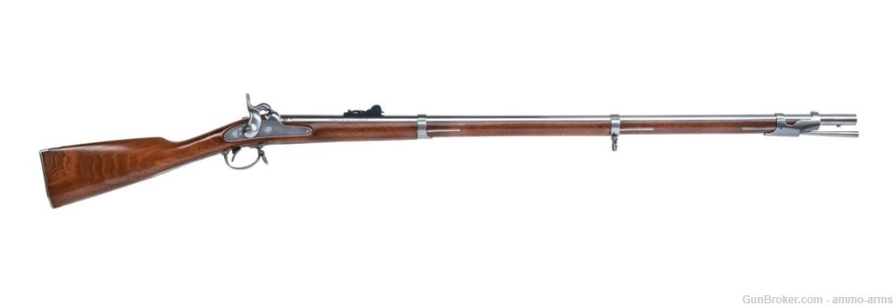 Traditions 1842 Springfleld Rifled Musket .69 Cal 42" Walnut R184205-img-1