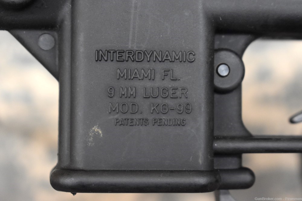 Interdynamic KG-99 in 9mm made 1982-4 w/accessories-img-4