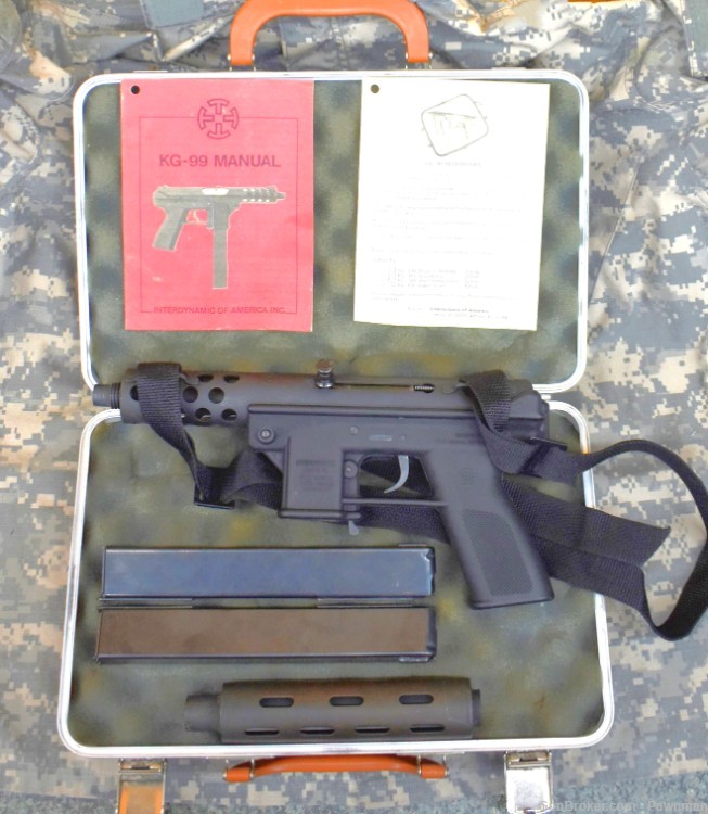 Interdynamic KG-99 in 9mm made 1982-4 w/accessories-img-19