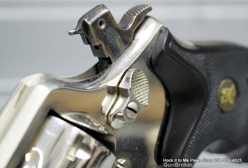 Smith & Wesson Mod. 10-6 Nickel 4 Inch 6 Shot Revolver-img-11