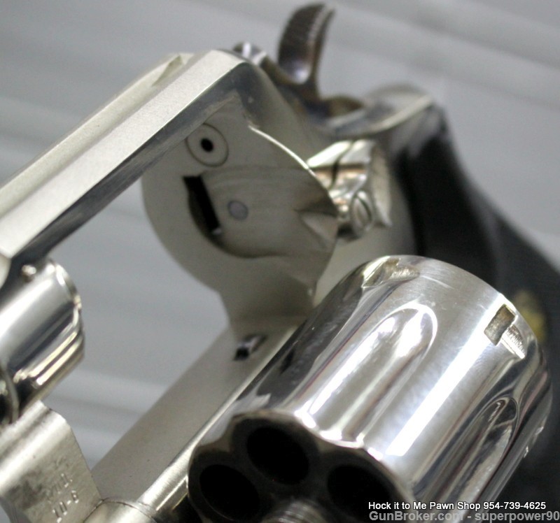Smith & Wesson Mod. 10-6 Nickel 4 Inch 6 Shot Revolver-img-18