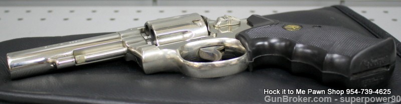 Smith & Wesson Mod. 10-6 Nickel 4 Inch 6 Shot Revolver-img-12