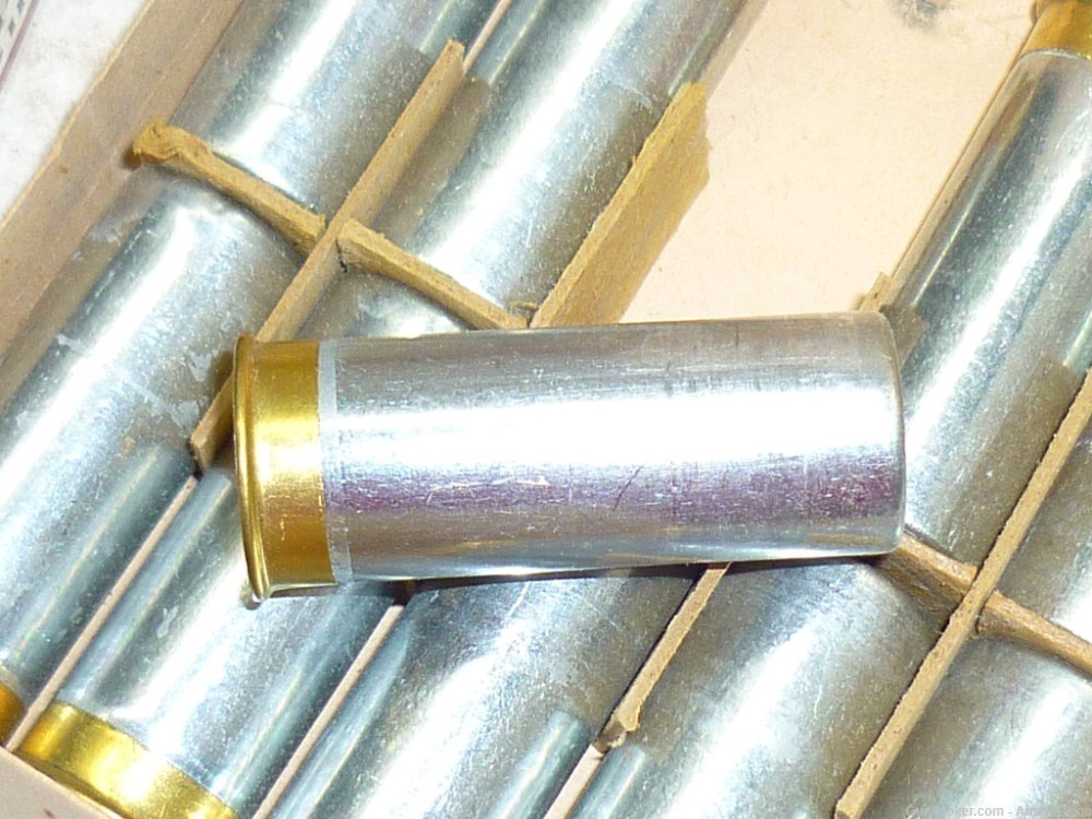 10rd - ALL METAL FN 16ga - Vintage Shotgun Shells - BELGIUM 16 ga SxS -img-19