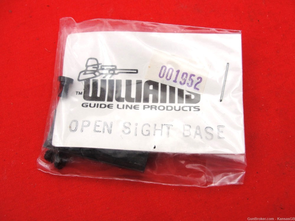 Williams open sight base 001952 NIW-img-0