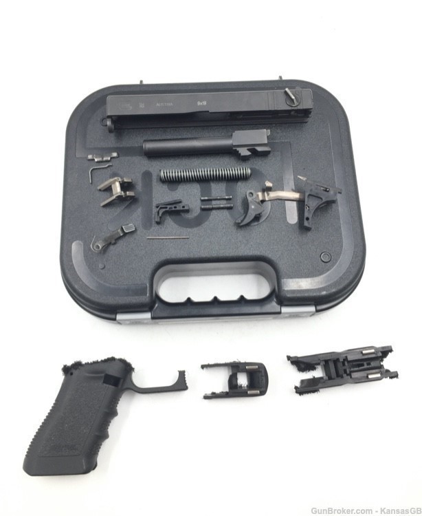 Glock 18 Austria 9mm Pistol Parts Kit Rare seldom found -img-0