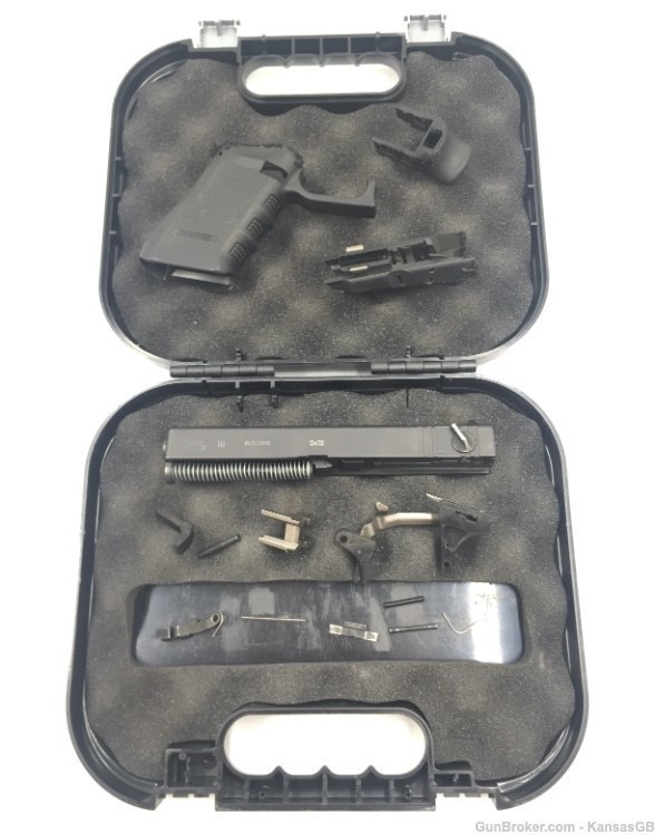 Glock 18 Austria 9mm Pistol Parts Kit Rare seldom found -img-20