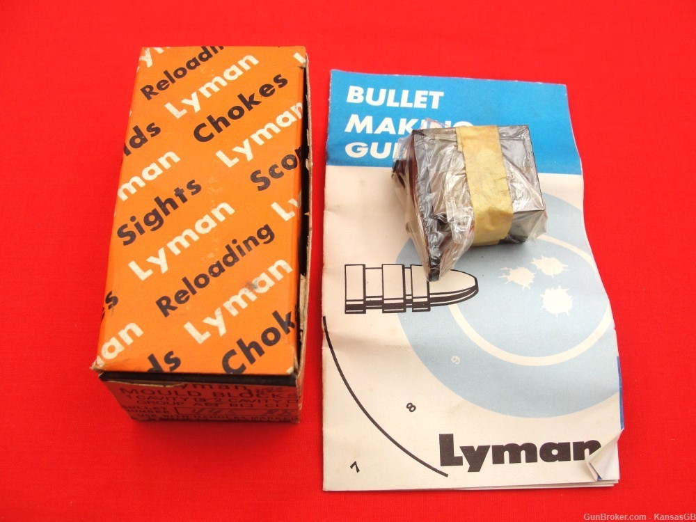 Lyman 445RB SC bullet mould blocks NOS-img-0