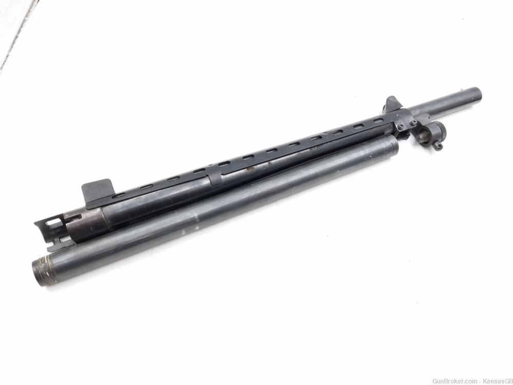 Mossberg 500A 12ga Shotgun Parts: 18.5" Barrel, Pistol Grip, Forend & Mag -img-19