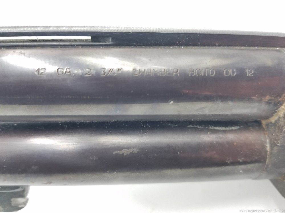 K Mart Boito model OU-12 12GA O/U 28" Ribbed Shotgun Barrel (Bulged) -img-2