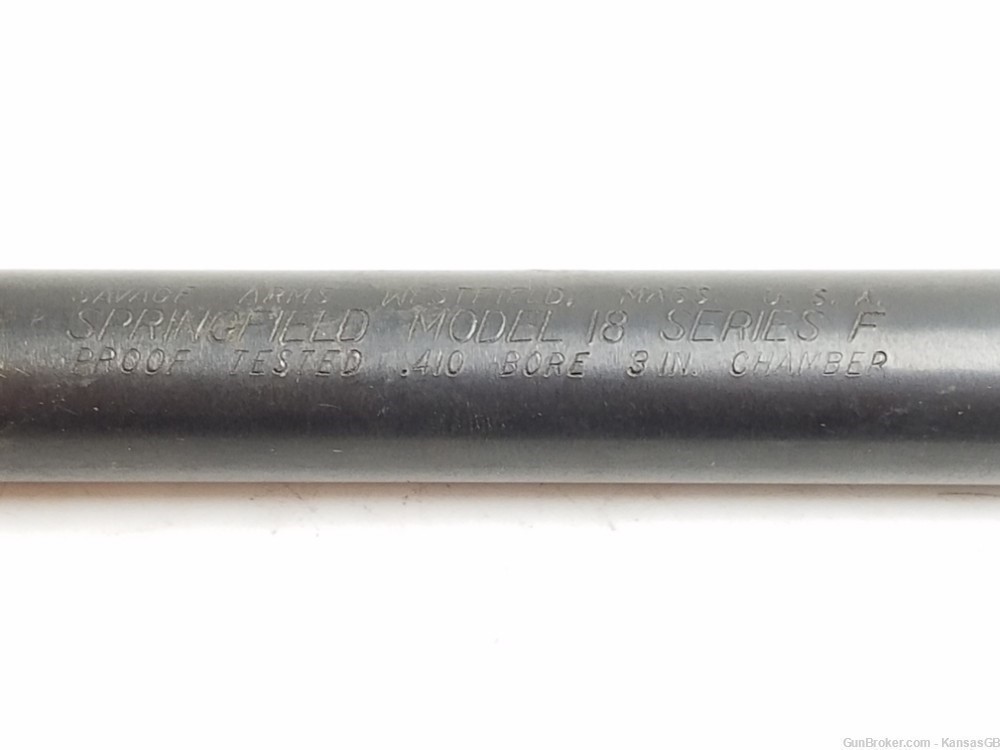 Springfield Model 18 Series F 410bore Shotgun Barrel cut at 9.25 inches-img-4