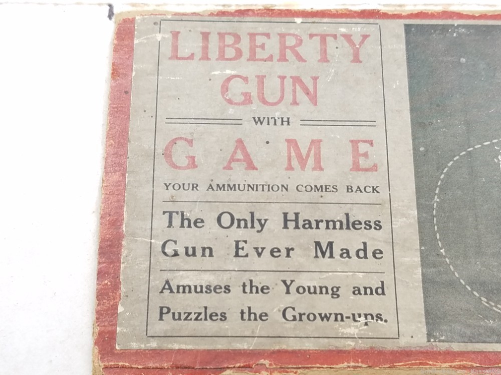  Liberty Ring Gun Toy by Vincent & McDonald with Part of the Original Box-img-4