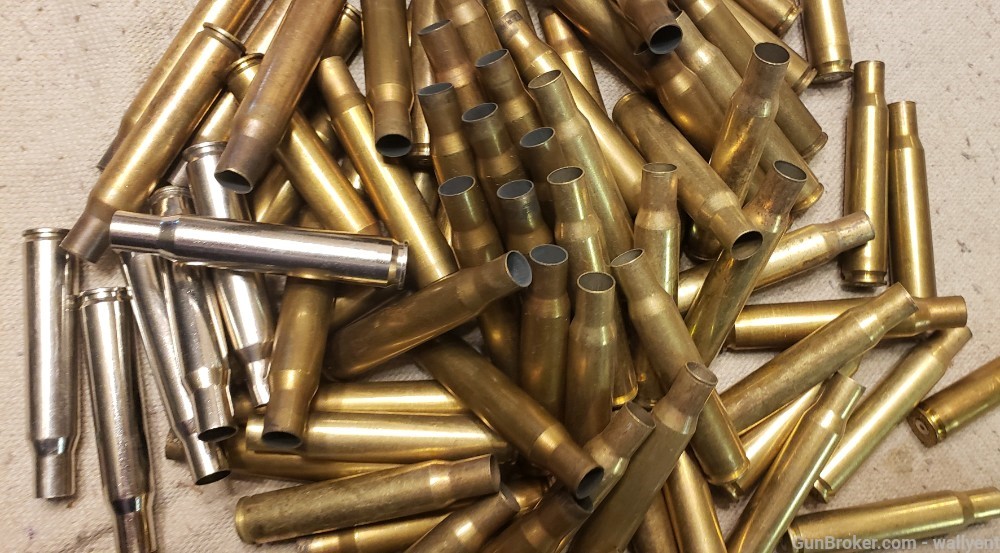 30-06 Springfield Brass Nickel Once Fired 70+ pcs Casings 30.06 SPRG 30-06-img-5