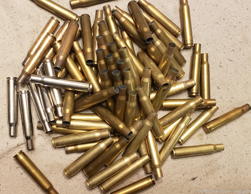 30-06 Springfield Brass Nickel Once Fired 70+ pcs Casings 30.06 SPRG 30-06-img-4
