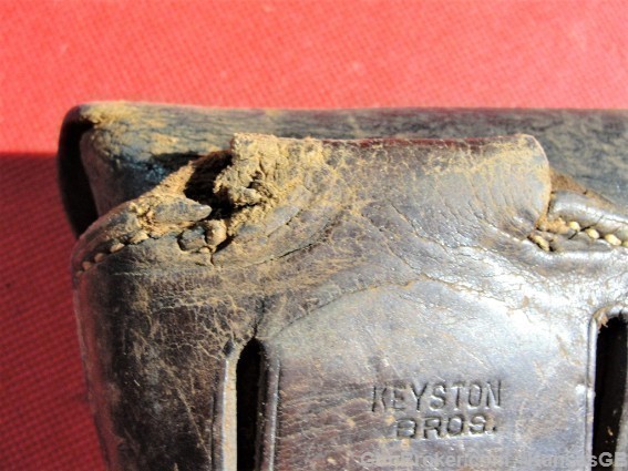 USGI 1911A1 1911 Keyston brown leather holster-img-5