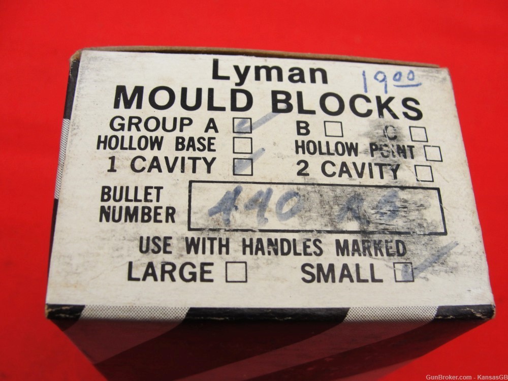 Lyman 440RB SC bullet mould-img-7