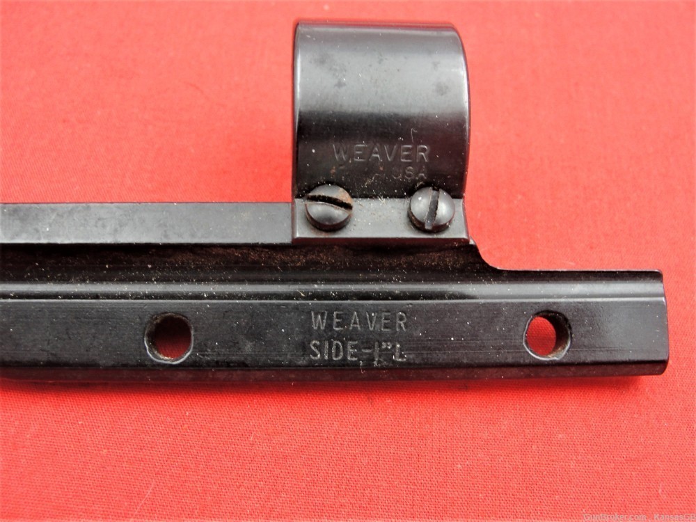 Weaver side mount 1" w/ rings-img-1