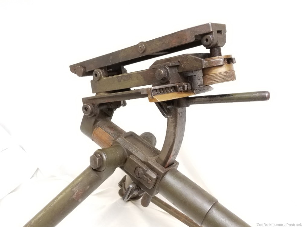 Deactivated WW2 Italian Breda Model 37 M37 Dummy Machine Gun w/ Tripod -img-51