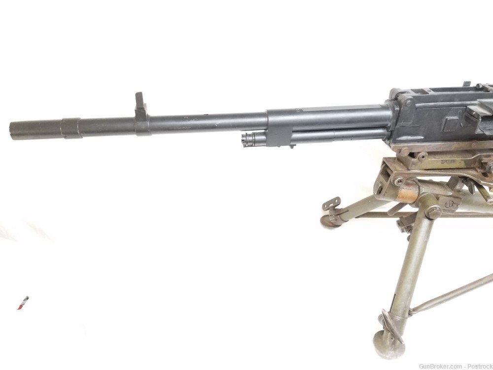 Deactivated WW2 Italian Breda Model 37 M37 Dummy Machine Gun w/ Tripod -img-9
