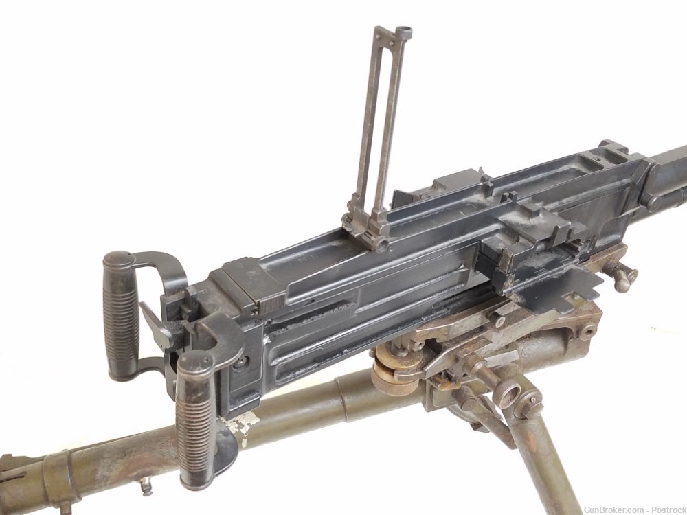 Deactivated WW2 Italian Breda Model 37 M37 Dummy Machine Gun w/ Tripod -img-33