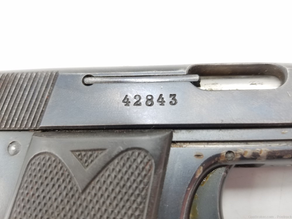 RARE Lignose model 3A “EINHAND” 6.35mm (25 AUTO) Pistol w/ 10rd Magazine-img-10