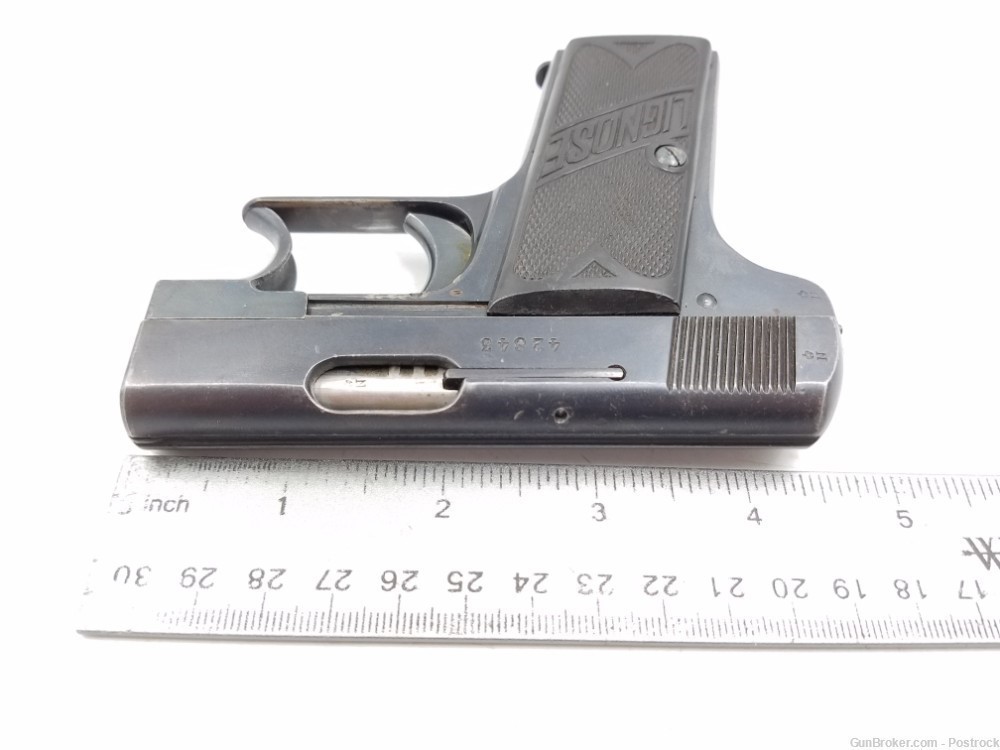 RARE Lignose model 3A “EINHAND” 6.35mm (25 AUTO) Pistol w/ 10rd Magazine-img-0
