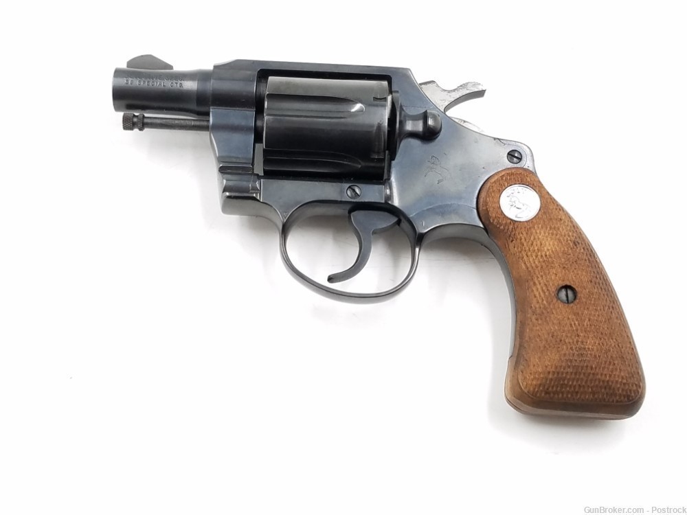 Colt Detective Spec. 1971 38spl Revolver w/ Original box-img-1
