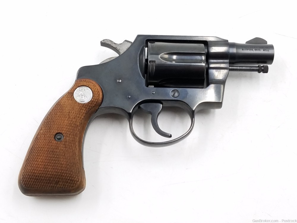 Colt Detective Spec. 1971 38spl Revolver w/ Original box-img-12