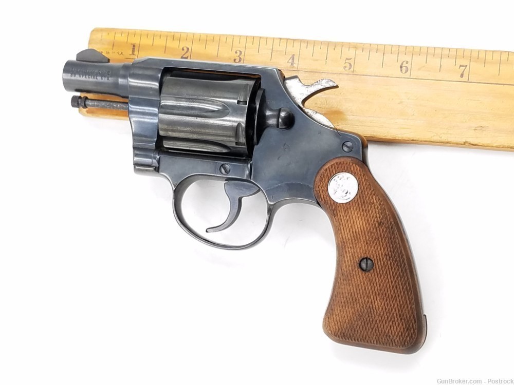 Colt Detective Spec. 1971 38spl Revolver w/ Original box-img-23