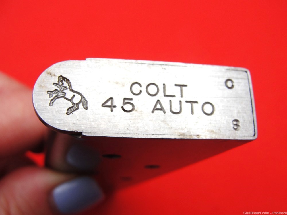 Colt Commander 45 stainless factory magazine-img-4