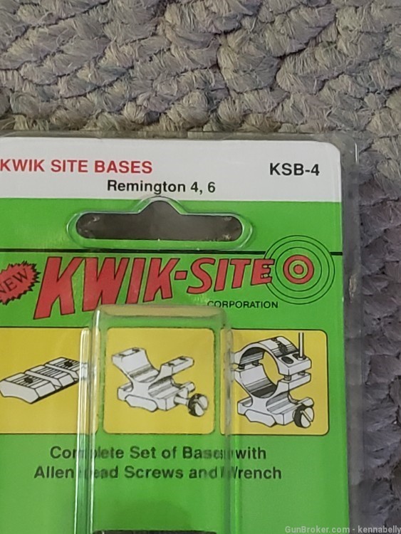Kwik Site KSB-4 Bases Remington Semi Auto rifles -img-0