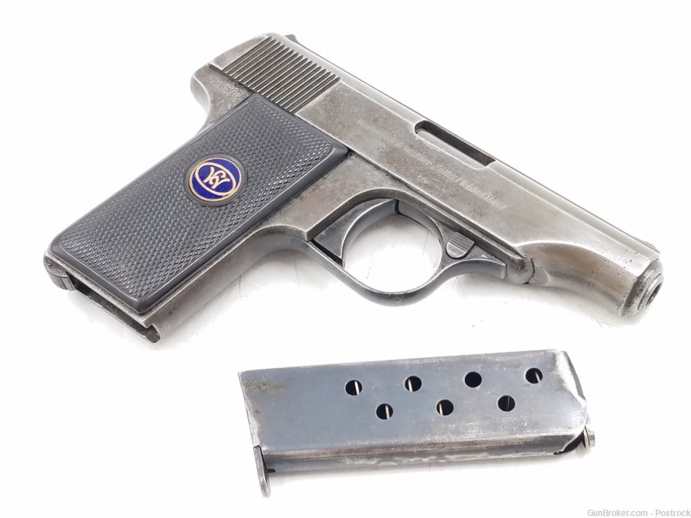 Walther model 8 1st variation pre war 6.35 (25 acp). pistol-img-1