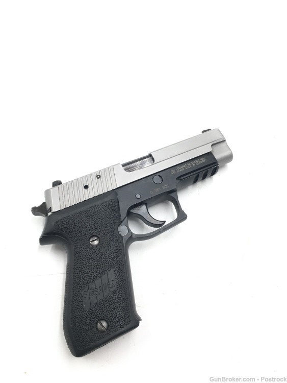 Sig Sauer P220 45acp Pistol with One 8 Round Magazine Two Tone -img-1