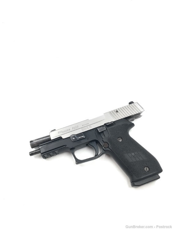 Sig Sauer P220 45acp Pistol with One 8 Round Magazine Two Tone -img-19