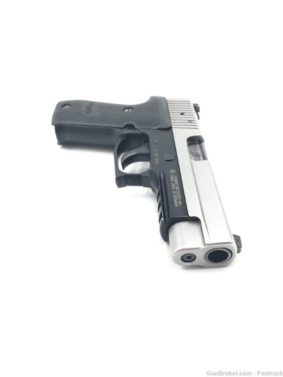 Sig Sauer P220 45acp Pistol with One 8 Round Magazine Two Tone -img-7